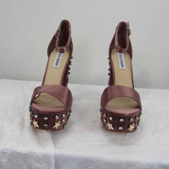 LAST ONE! Steve Madden Glory Dusty Rose Platform - Picture 3 of 8